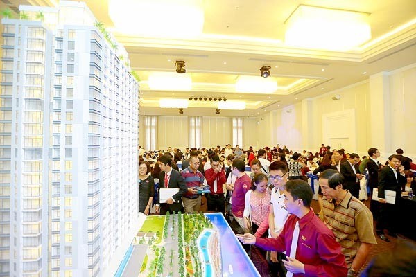 Many real estate projects attract customers (Photo: SGGP) Many real estate projects attract customers (Photo: SGGP)